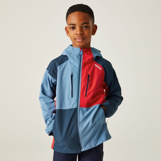 Highton V wasserdichte Jacke für Kinder  Blau