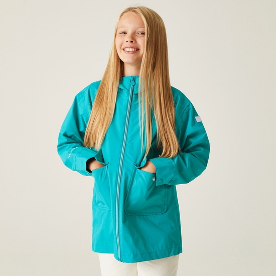 Kids' Beylina Waterproof Jacket Tahoe Blue