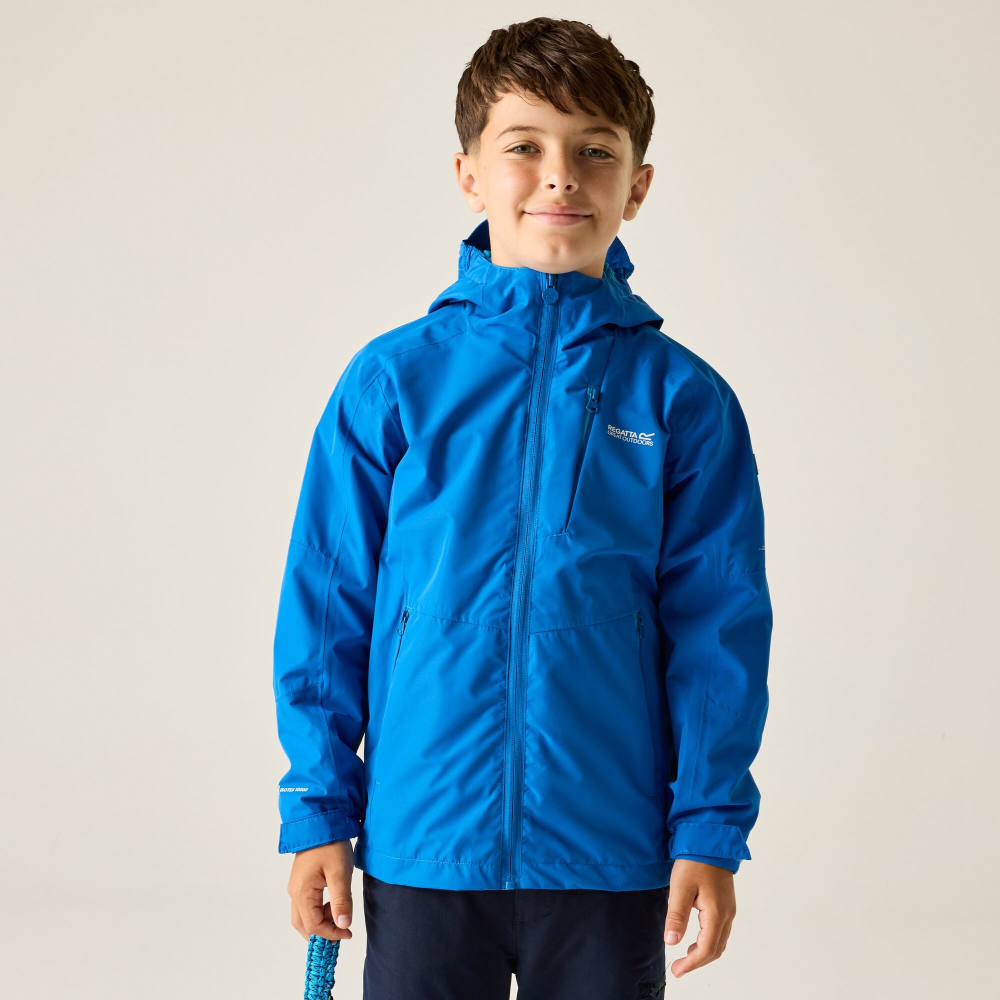Regatta Kids’ Calderdale Iii School Jacket - Blue Size 13 Years