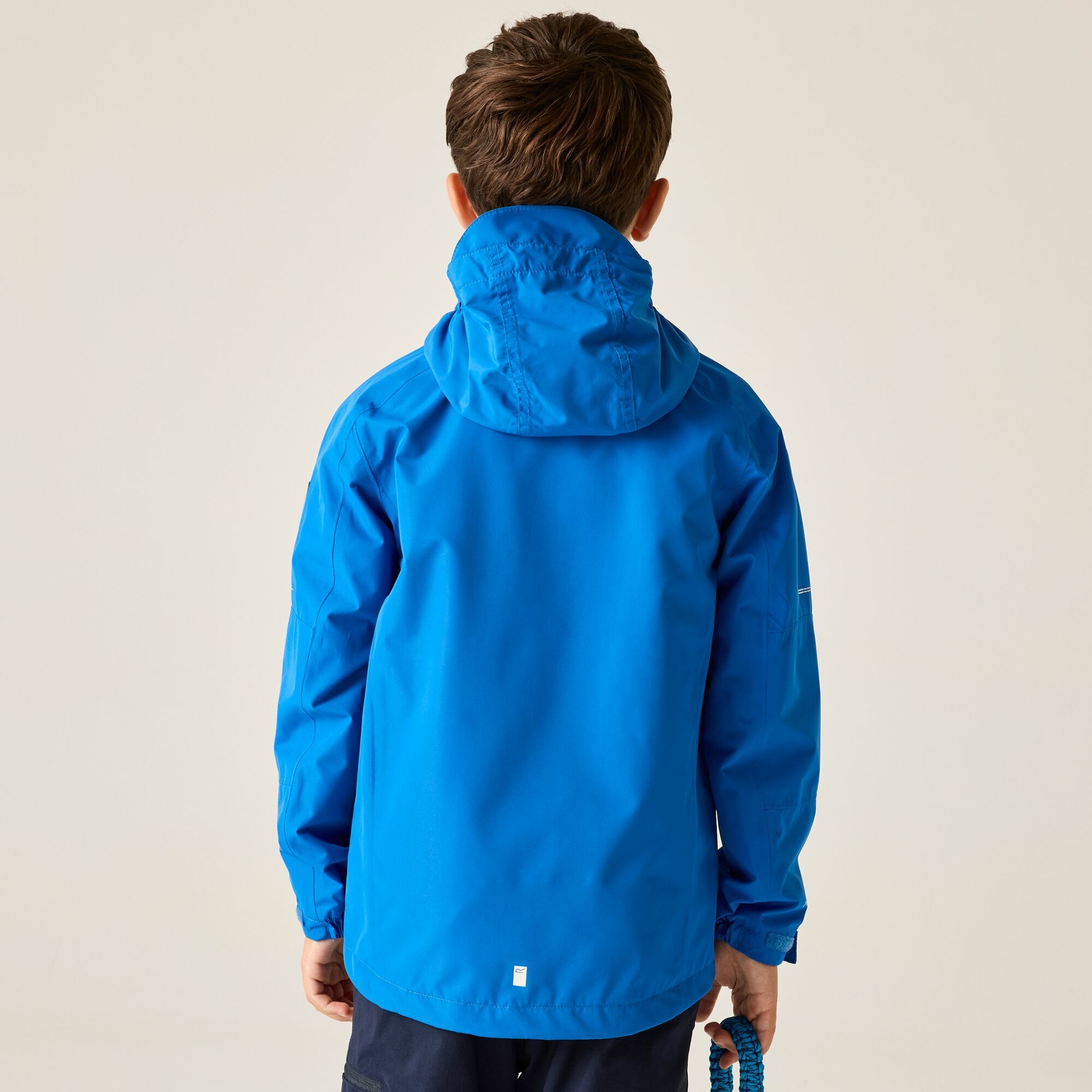 Regatta   Kurtka dziecięca przeciwdeszczowa Calderdale III Niebieski
