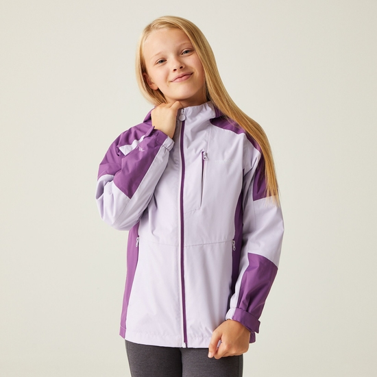 Kids' Calderdale II Waterproof Jacket Lilac Frost Sunset Purple