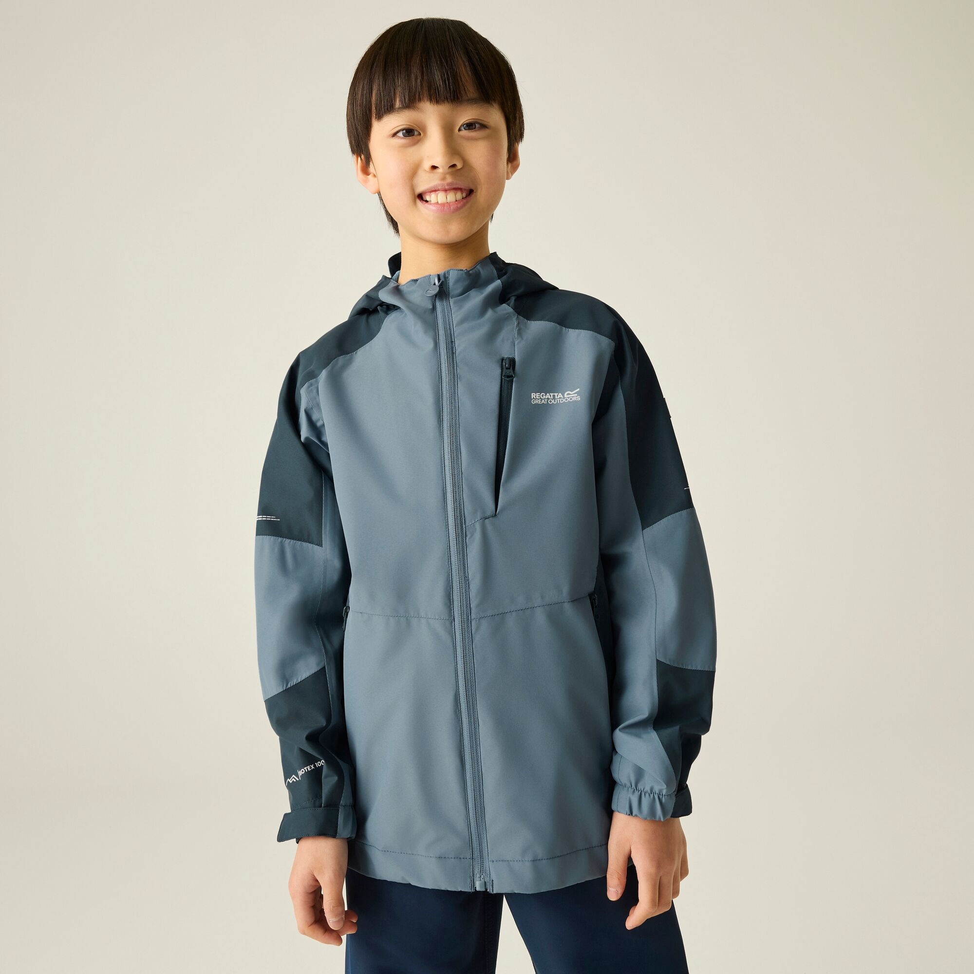 Regatta Kids’ Calderdale Iii School Jacket - Blue Size 4-5 Years