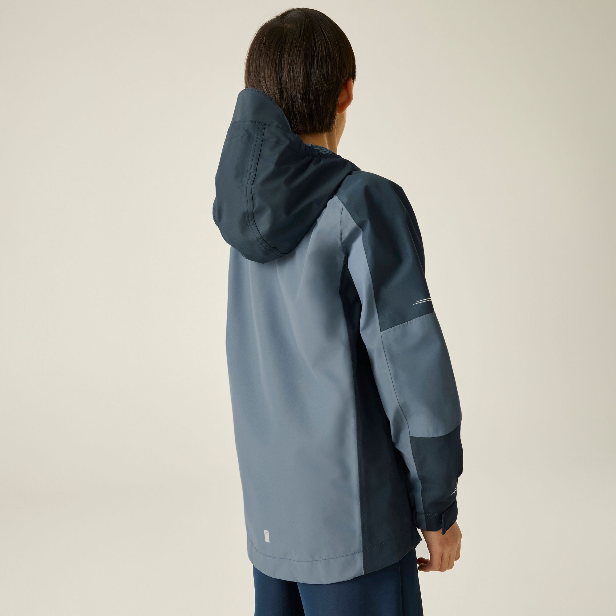 Regatta   Kurtka dziecięca przeciwdeszczowa Calderdale III Niebieski