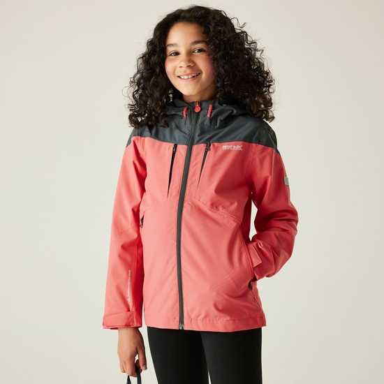 Veste imperméable Highton VI pour enfant Rose
