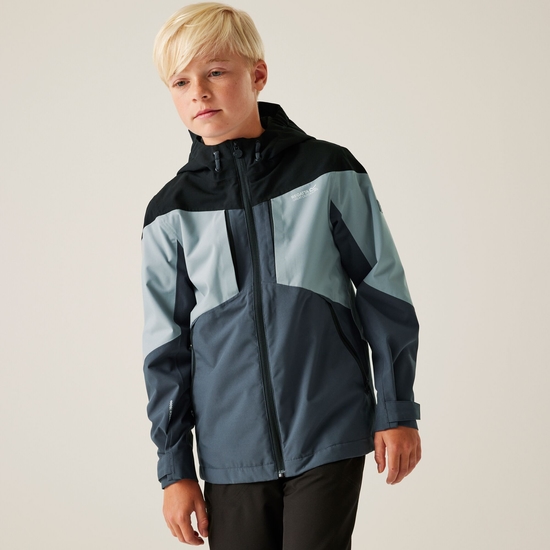 Highton VI wasserdichte Jacke für Kinder Grau