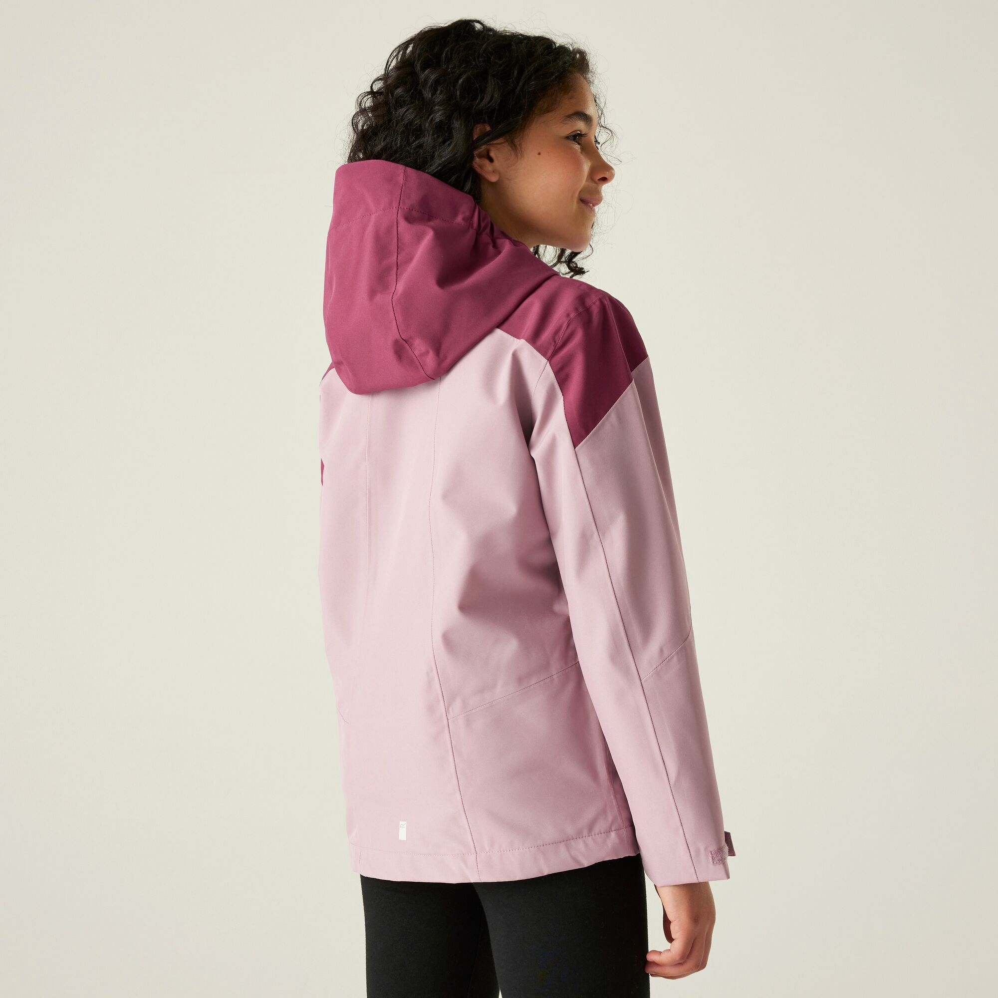 Dziecięca kurtka przeciwdeszczowa Highton VI Różowy