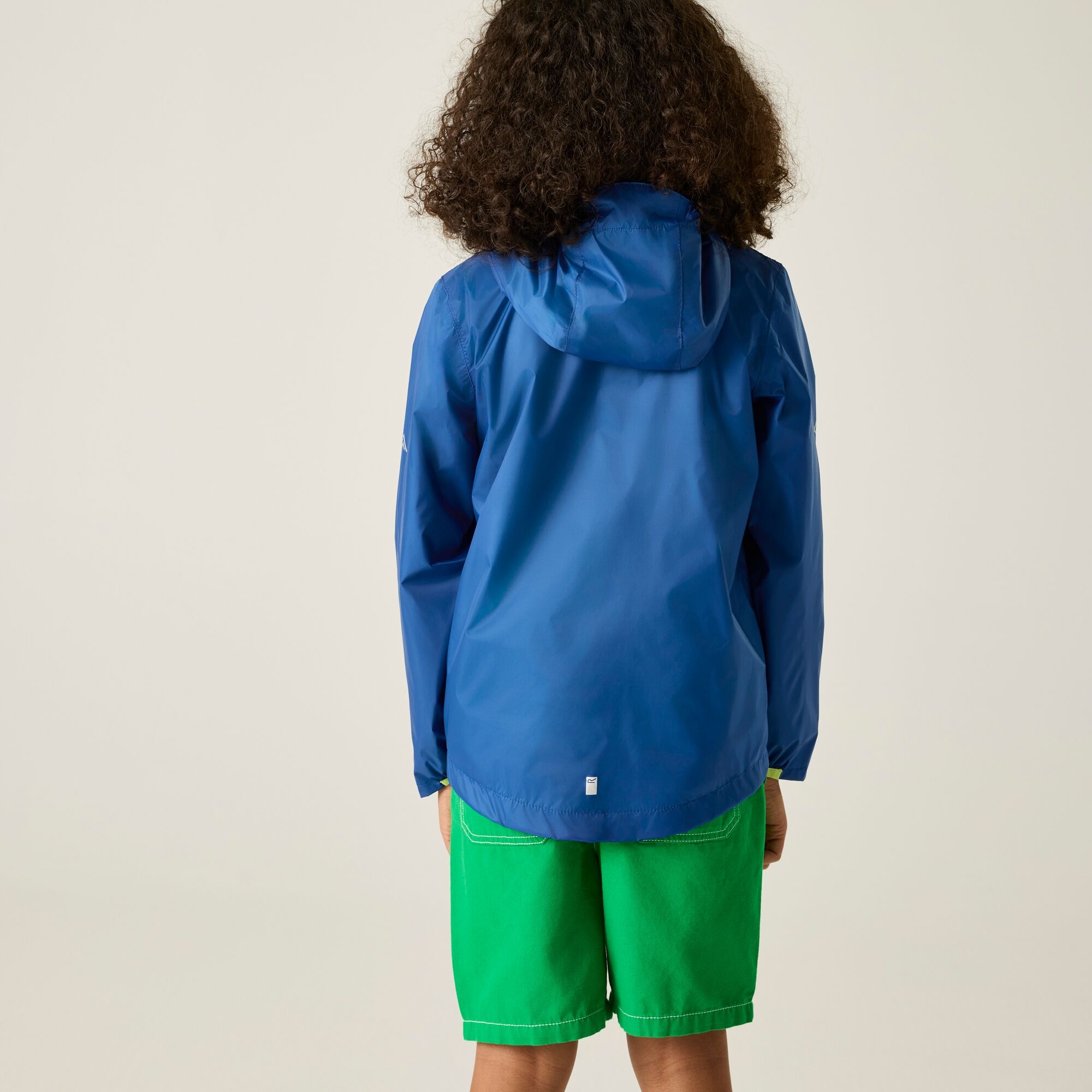 Regatta Kurtka dziecięca przeciwdeszczowa z membraną Lever Niebieski