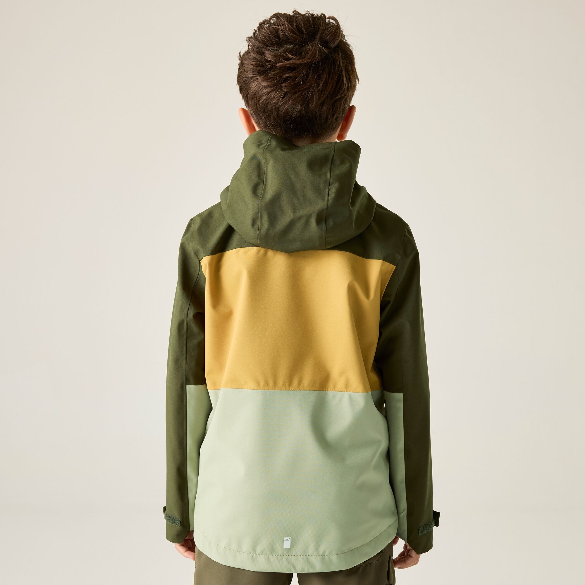 Regatta Kurtka dziecięca przeciwdeszczowa z membraną Highton Zielony