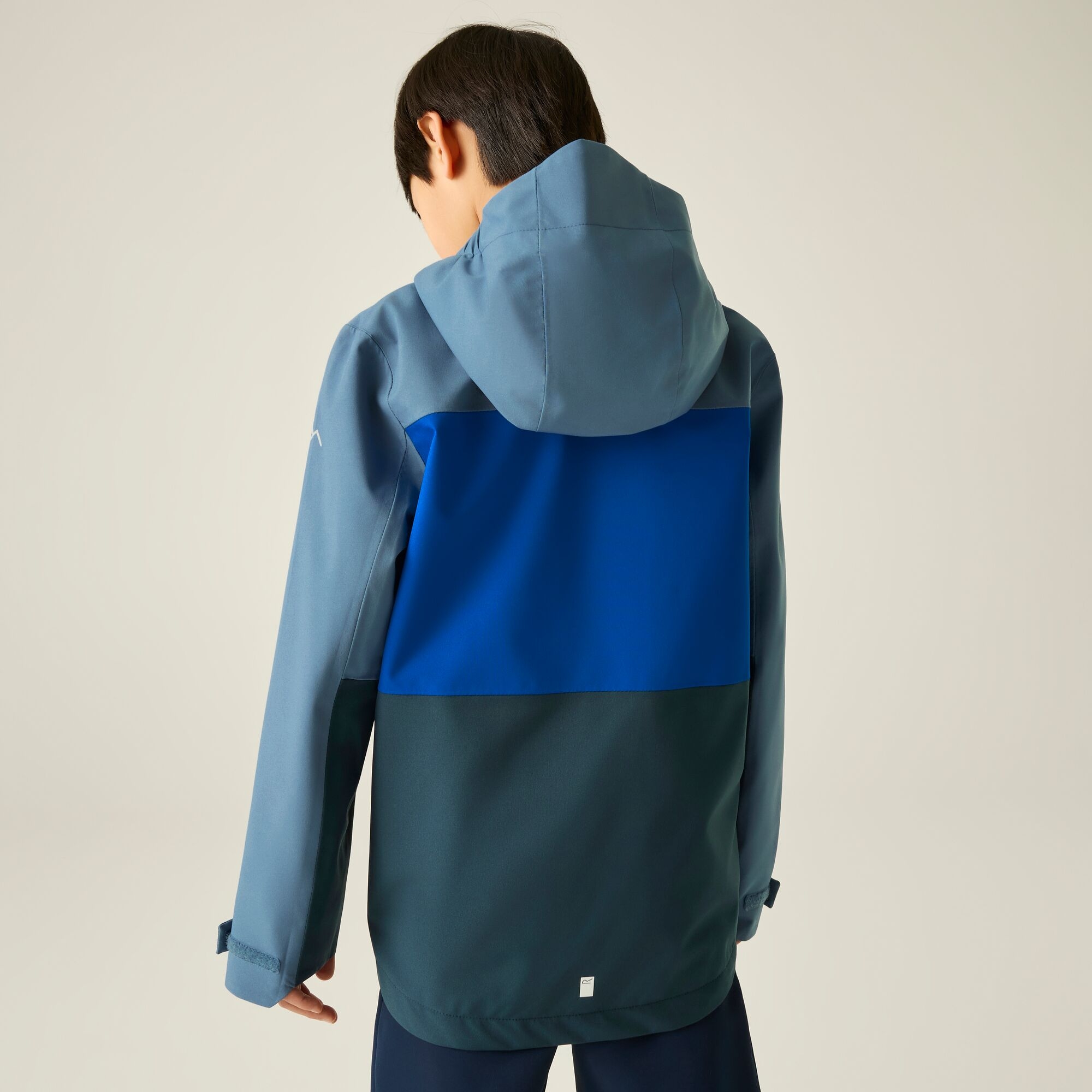 Regatta Kurtka dziecięca przeciwdeszczowa z membraną Highton Niebieski