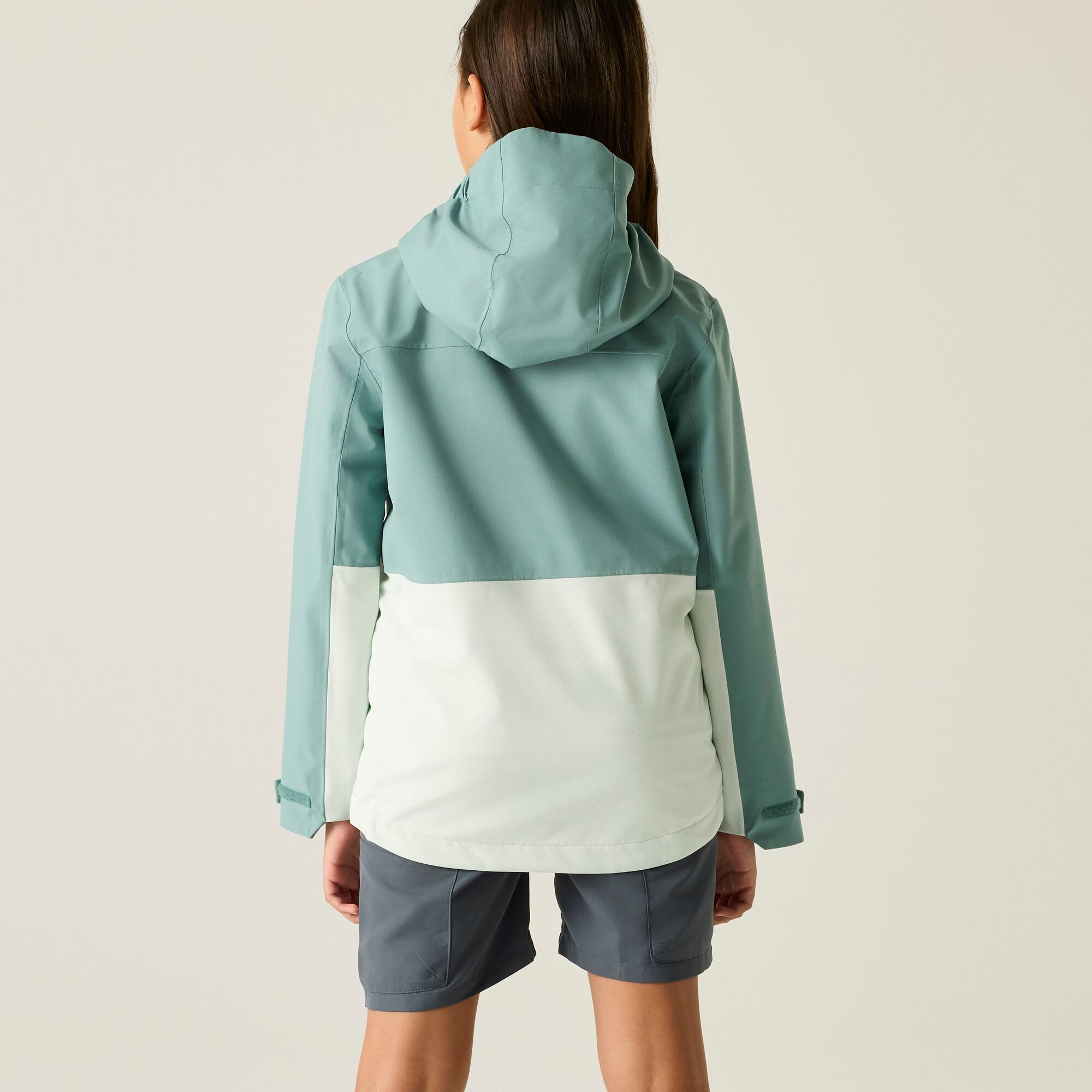 Regatta   Kurtka dziecięca przeciwdeszczowa z membraną Highton Niebieski