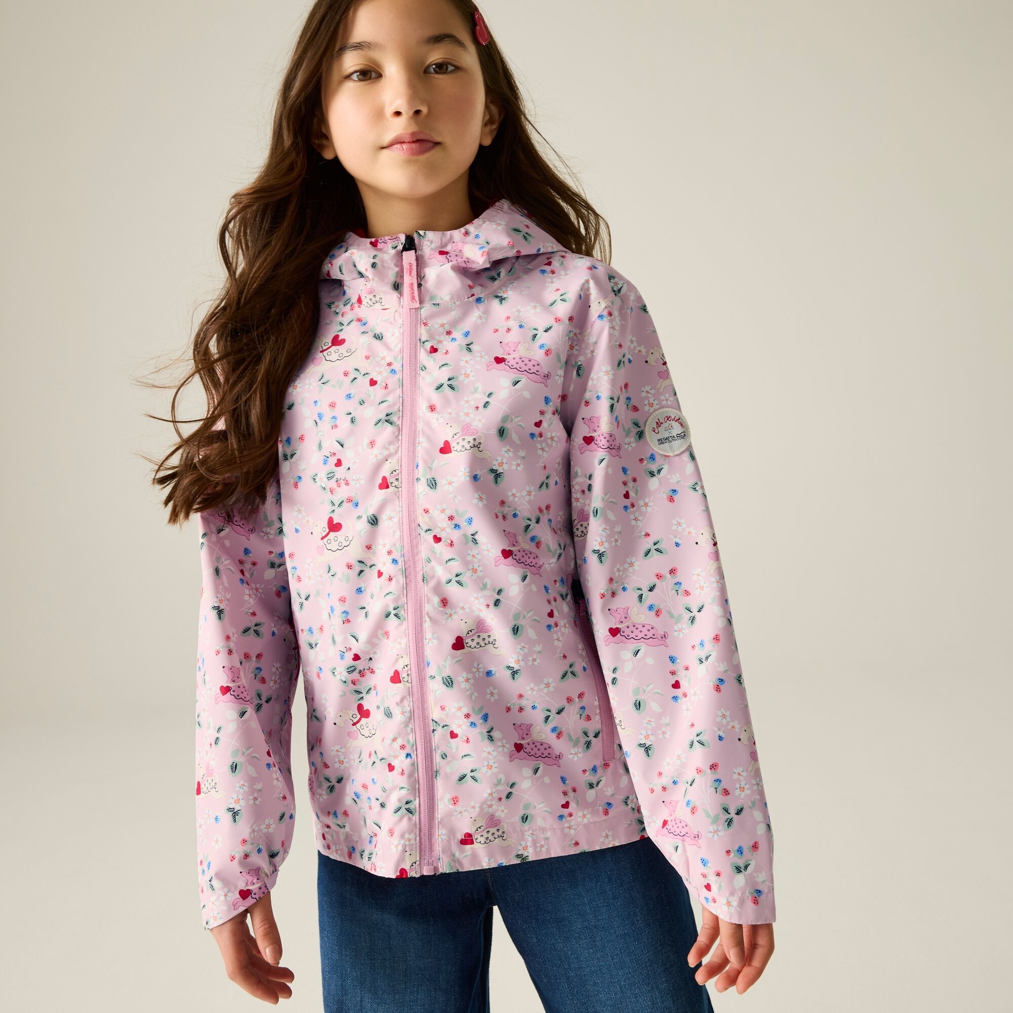 Regatta Cath Kidston Kids Shell School Jacket - Pink Size 15-16 Years