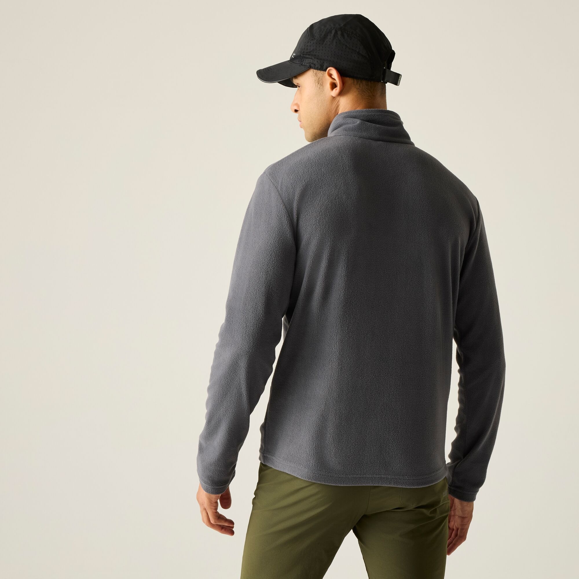 Regatta   Polar męski z suwakiem 1/2 Thompson Szary