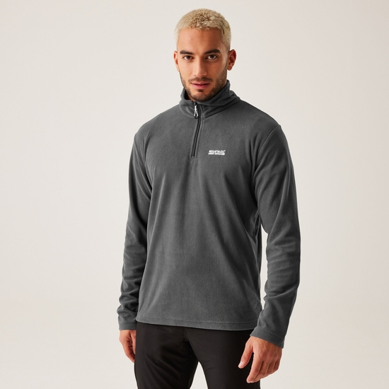 Men's Thompson Lightweight Half Zip Fleece Iron 