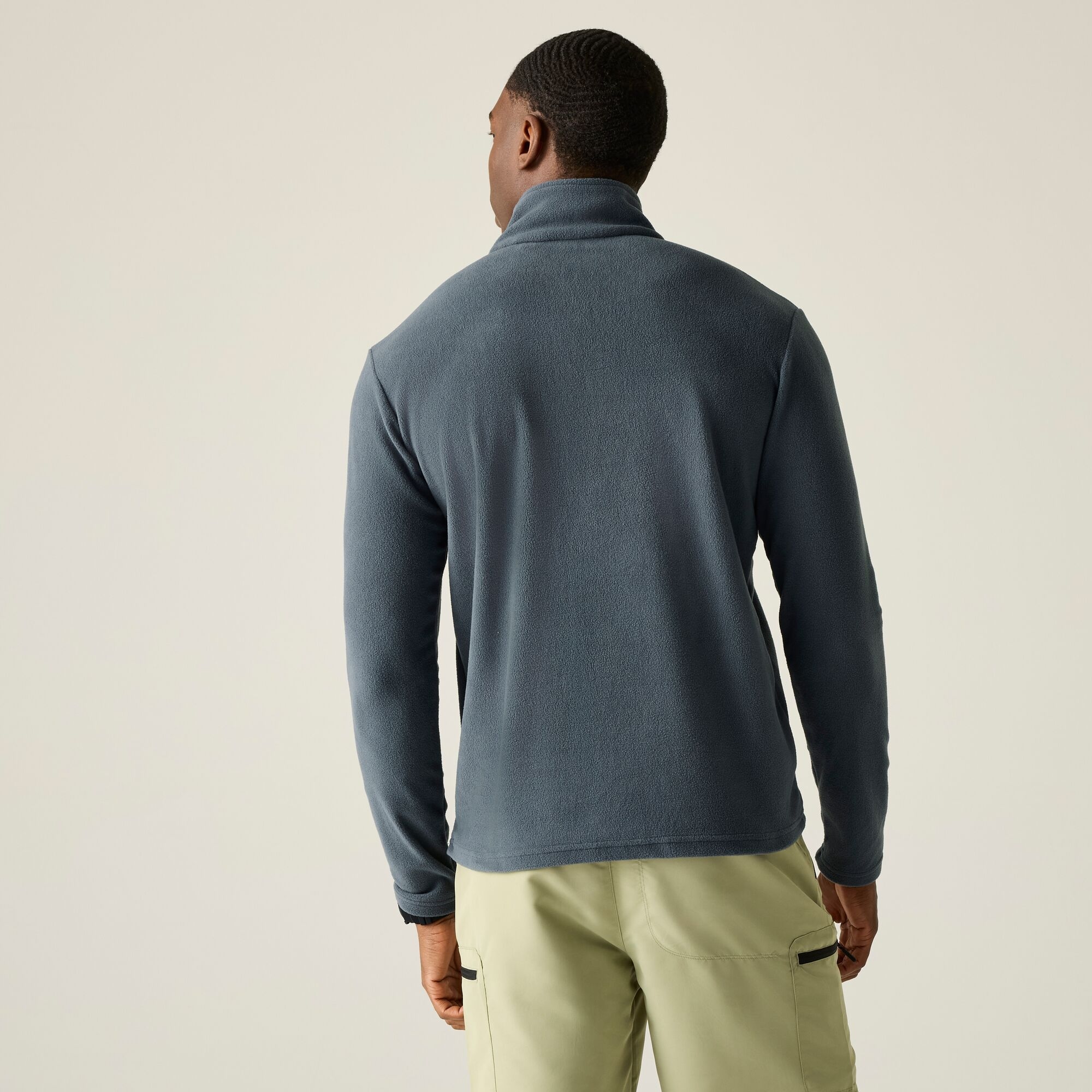 Regatta Regatta Polar męski z suwakiem 1/2 Thompson Szary