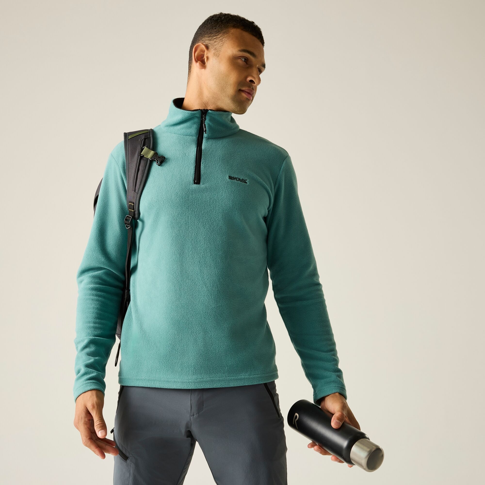 Regatta Men's Thompson Fleece - Green 3XL