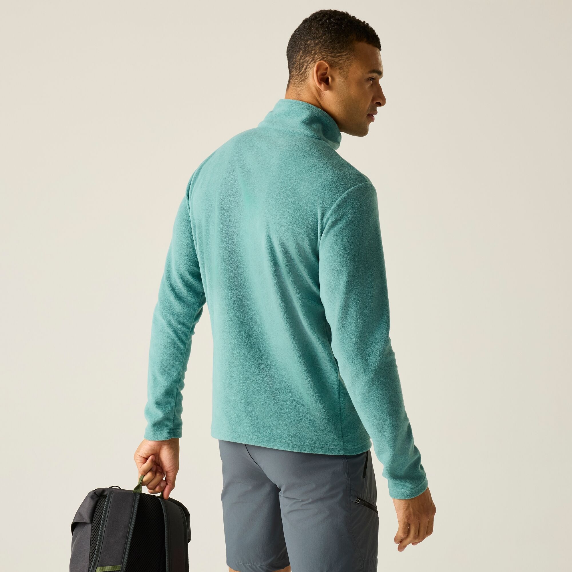 Regatta   Polar męski z suwakiem 1/2 Thompson Zielony