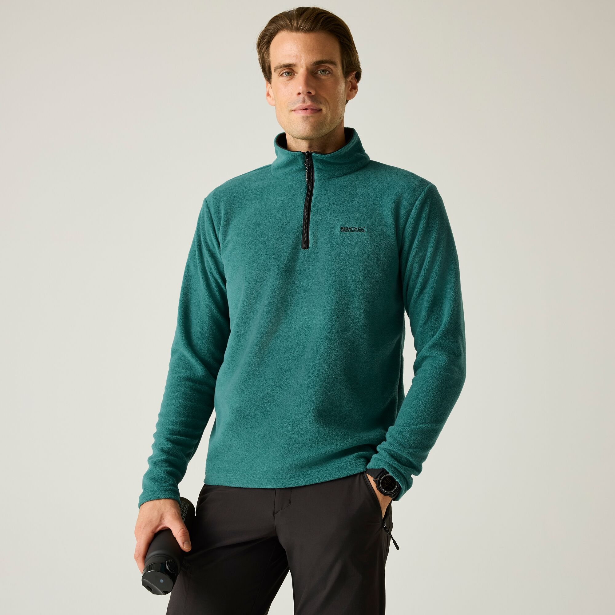 Regatta Men's Thompson Fleece - Green 4XL