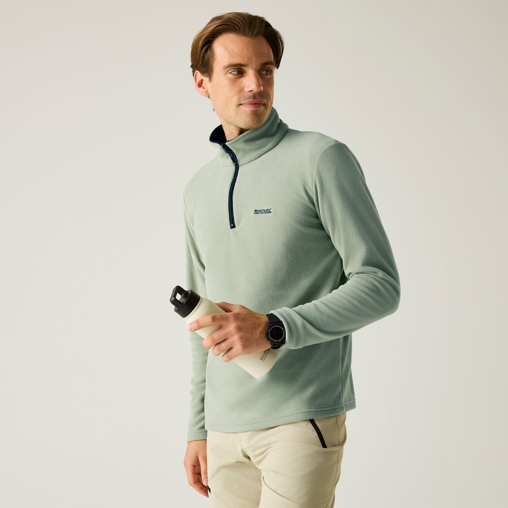 Regatta Men's Thompson Fleece - Green 3XL