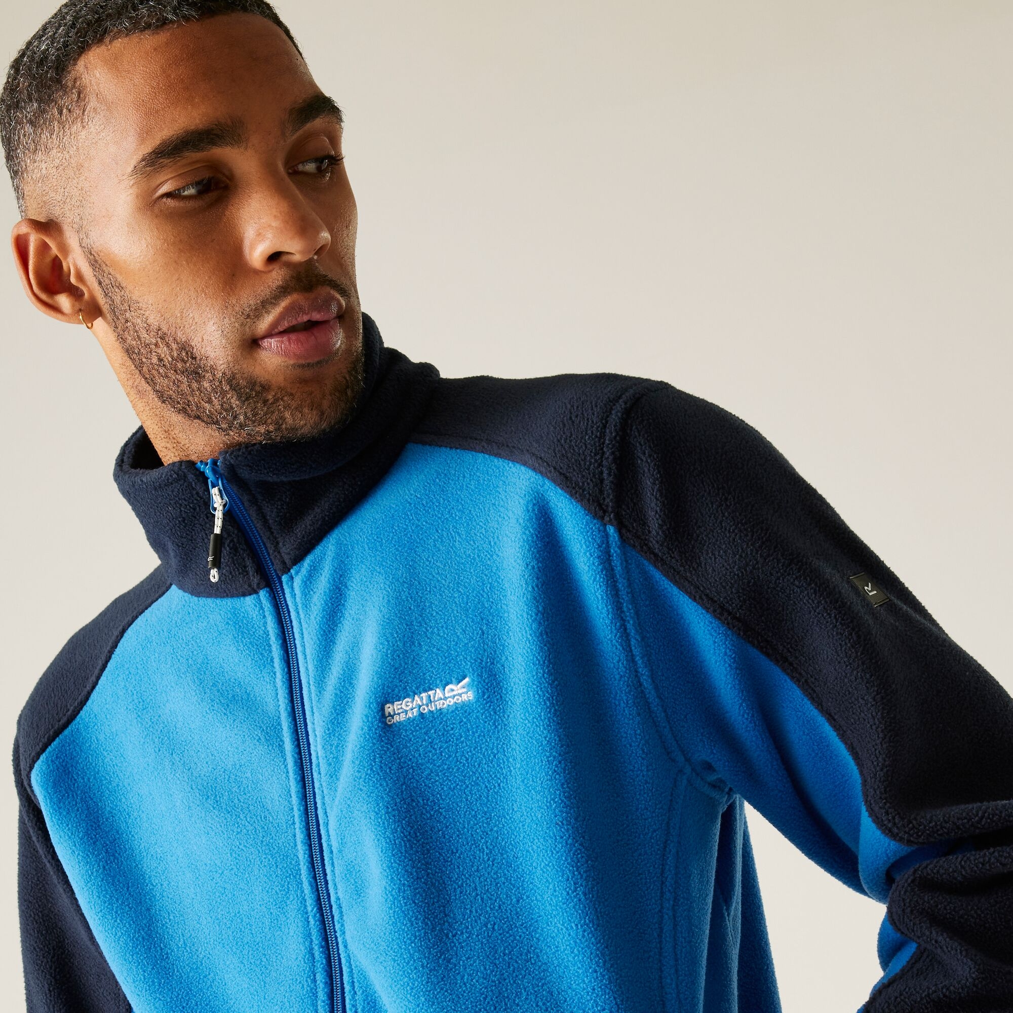 Regatta Regatta Polar męski rozsuwany Hedman II Niebieski