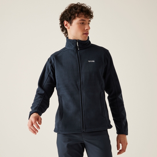 Men's Hedman II Heavyweight Full Zip Fleece Navy