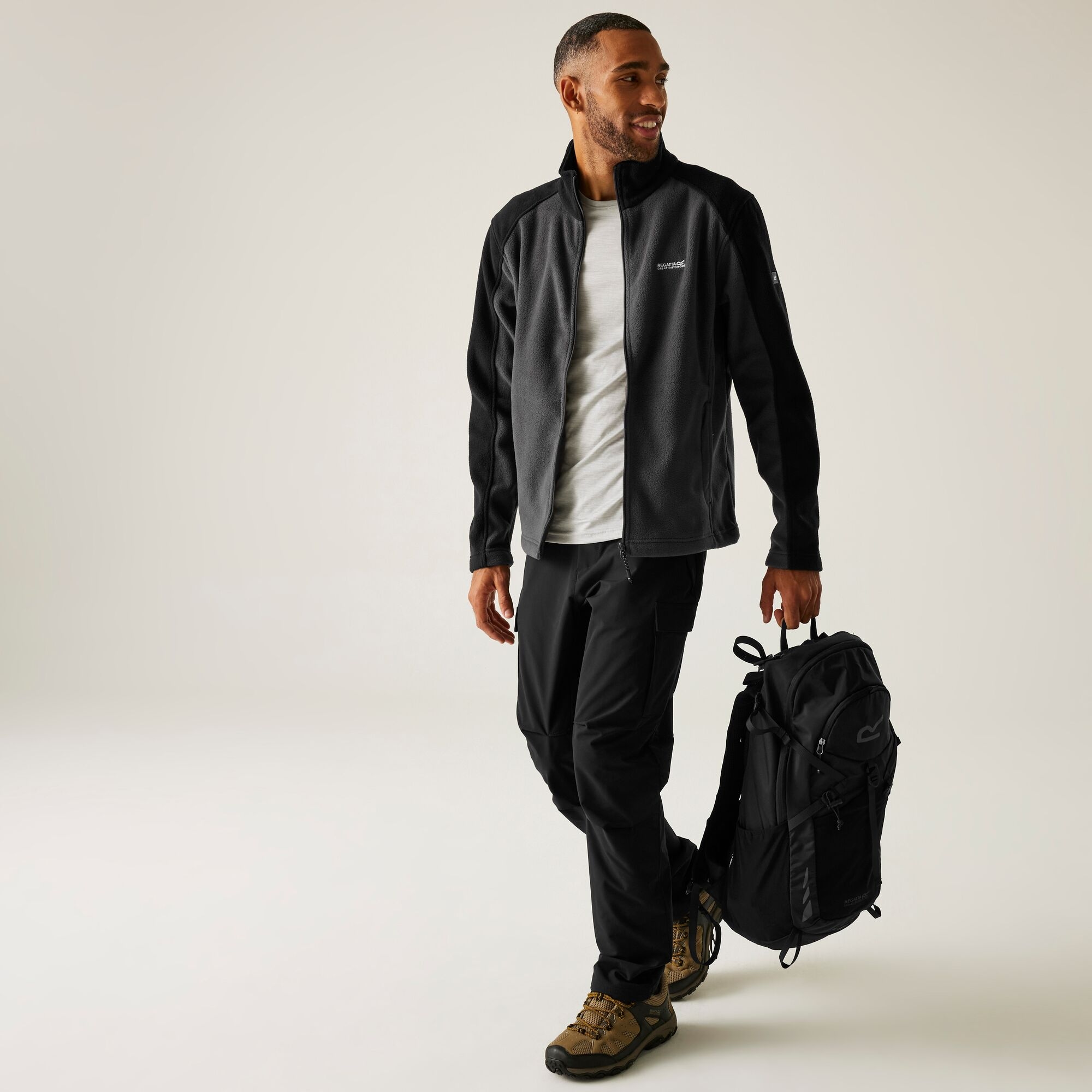 Regatta Regatta Polar męski rozsuwany Hedman II Szary