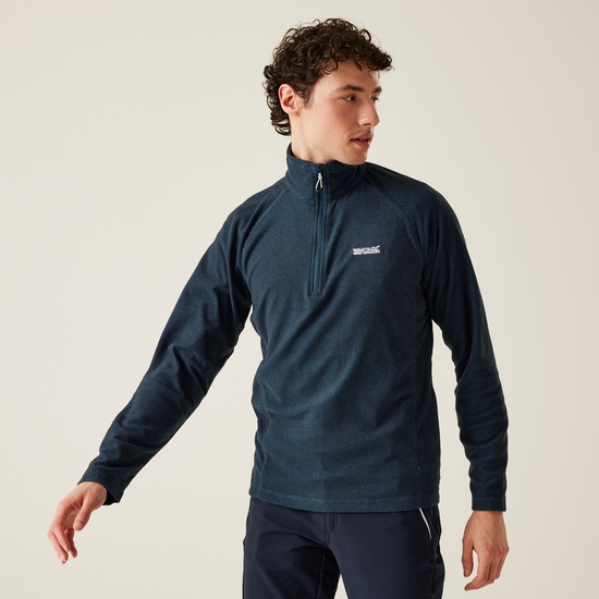 Men's Montes Lightweight Half Zip Fleece Admiral Blue