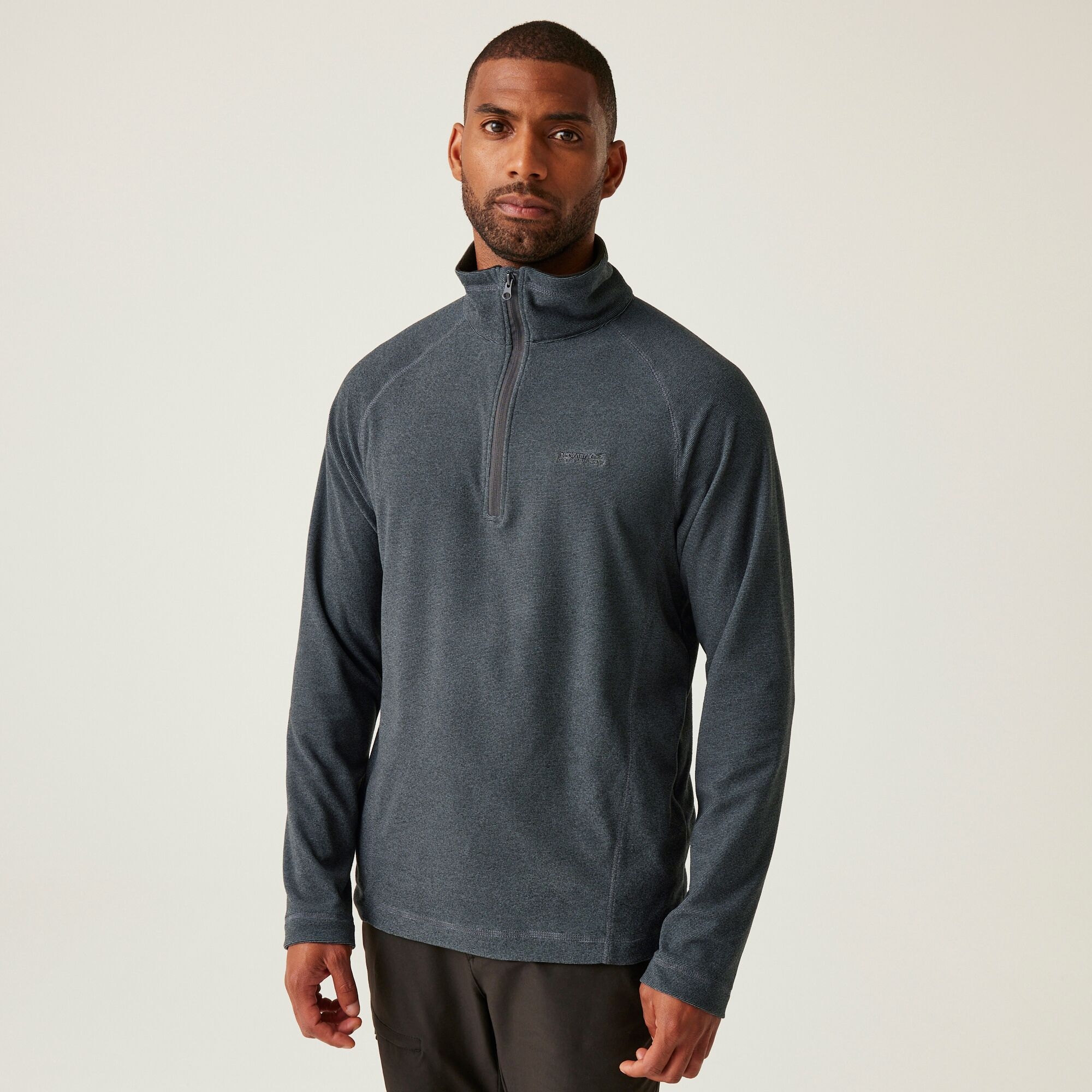 Regatta Polar męski z suwakiem 1/2 Montes Szary