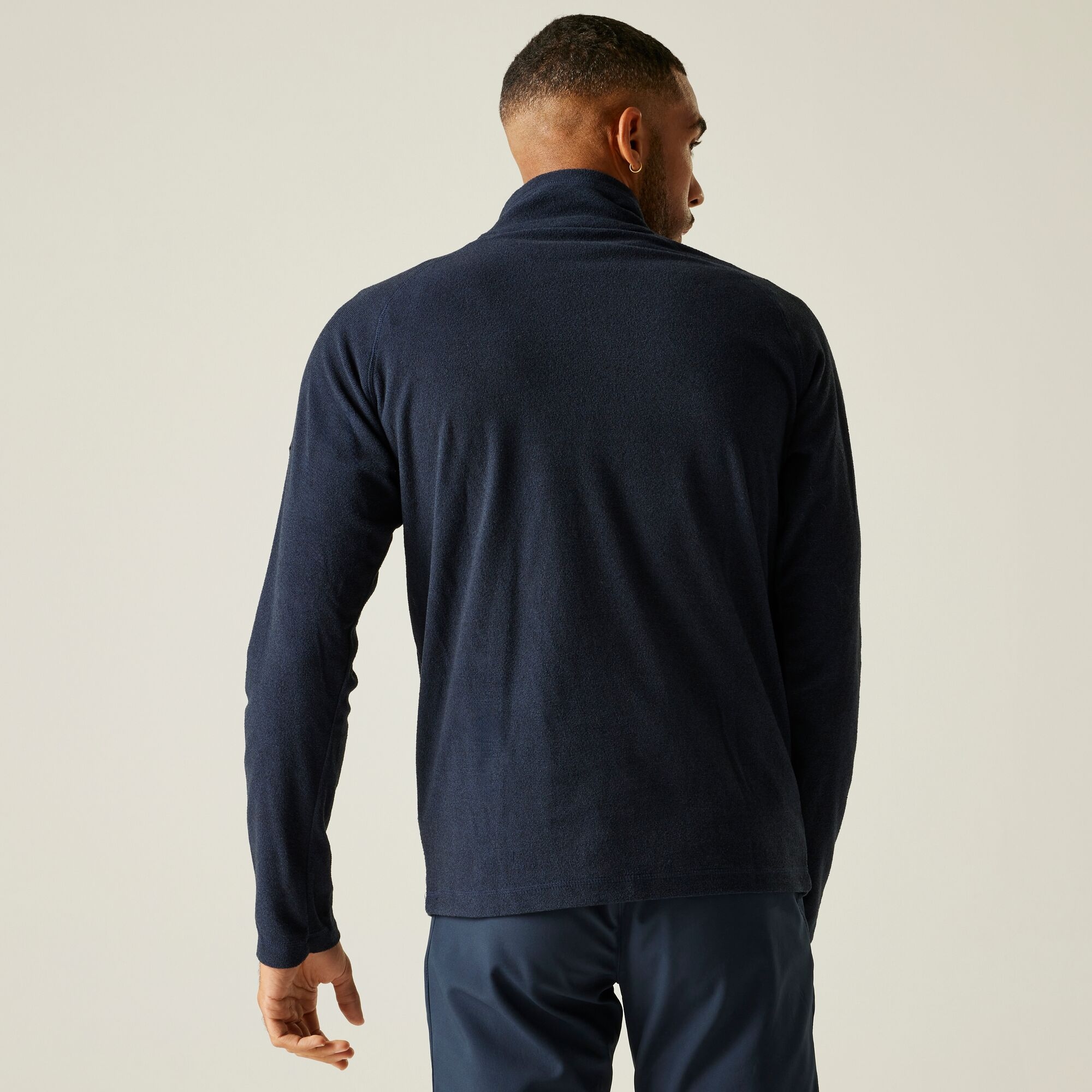 Regatta Polar męski z suwakiem 1/2 Montes Granatowy