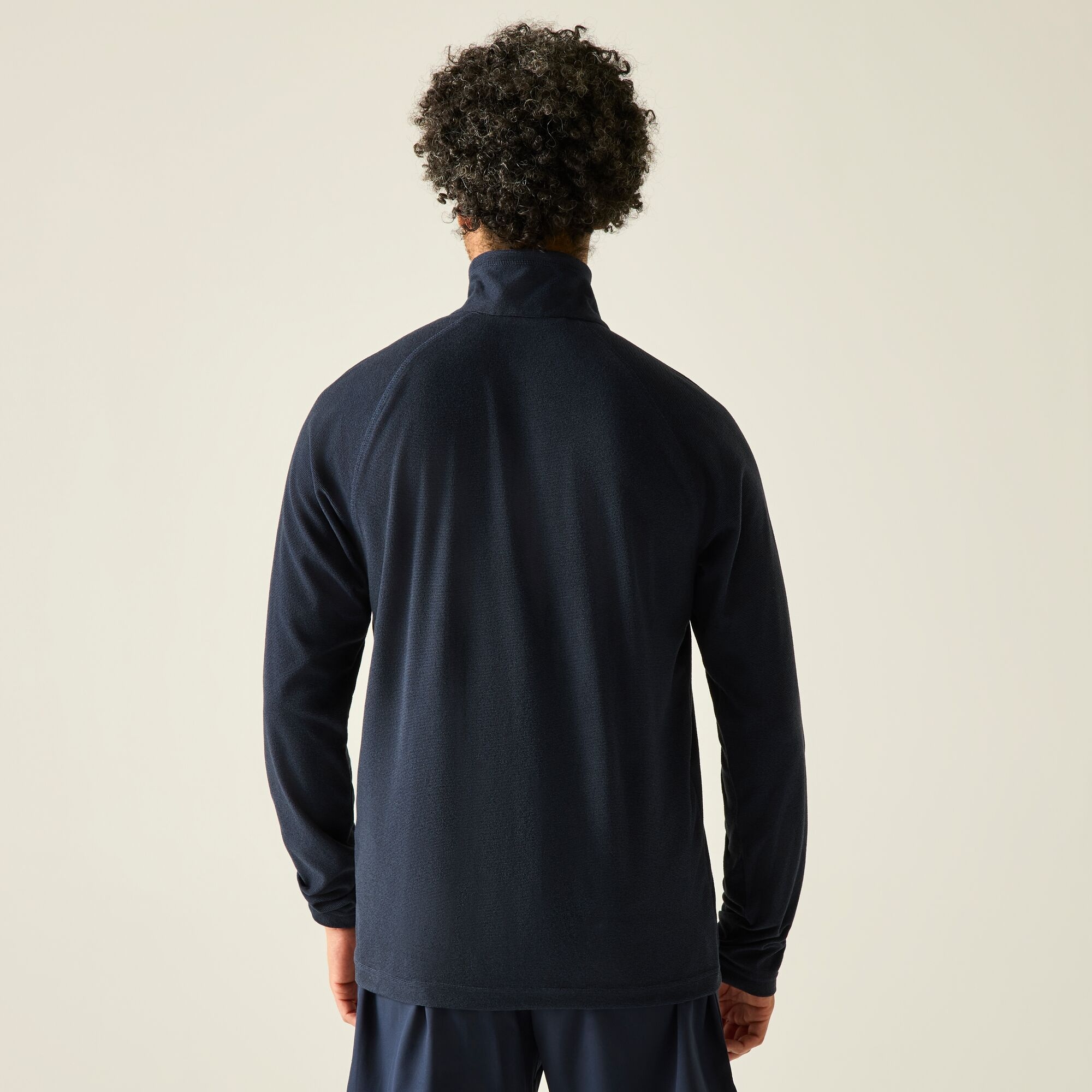 Regatta Polar męski z suwakiem 1/2 Montes Granatowy