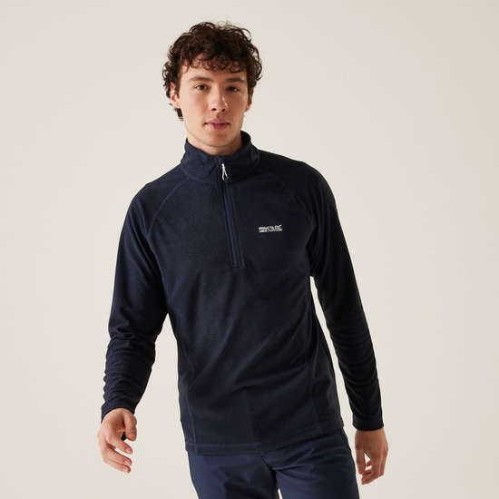 Men's Montes Lightweight Half Zip Fleece Navy 