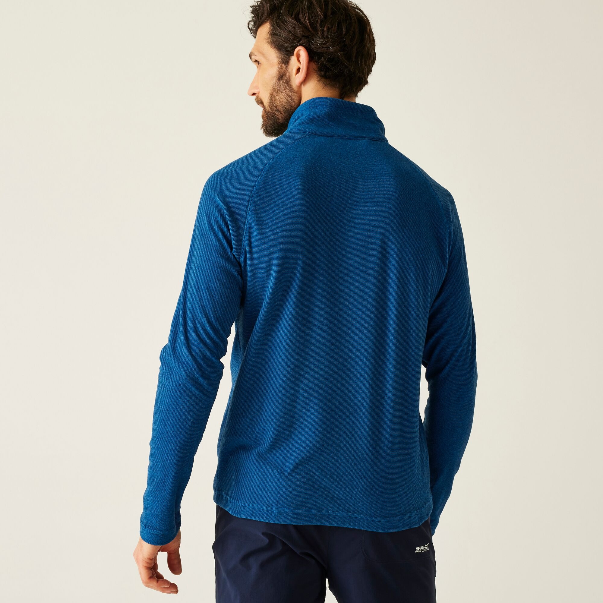 Regatta Polar męski z suwakiem 1/2 Montes Niebieski