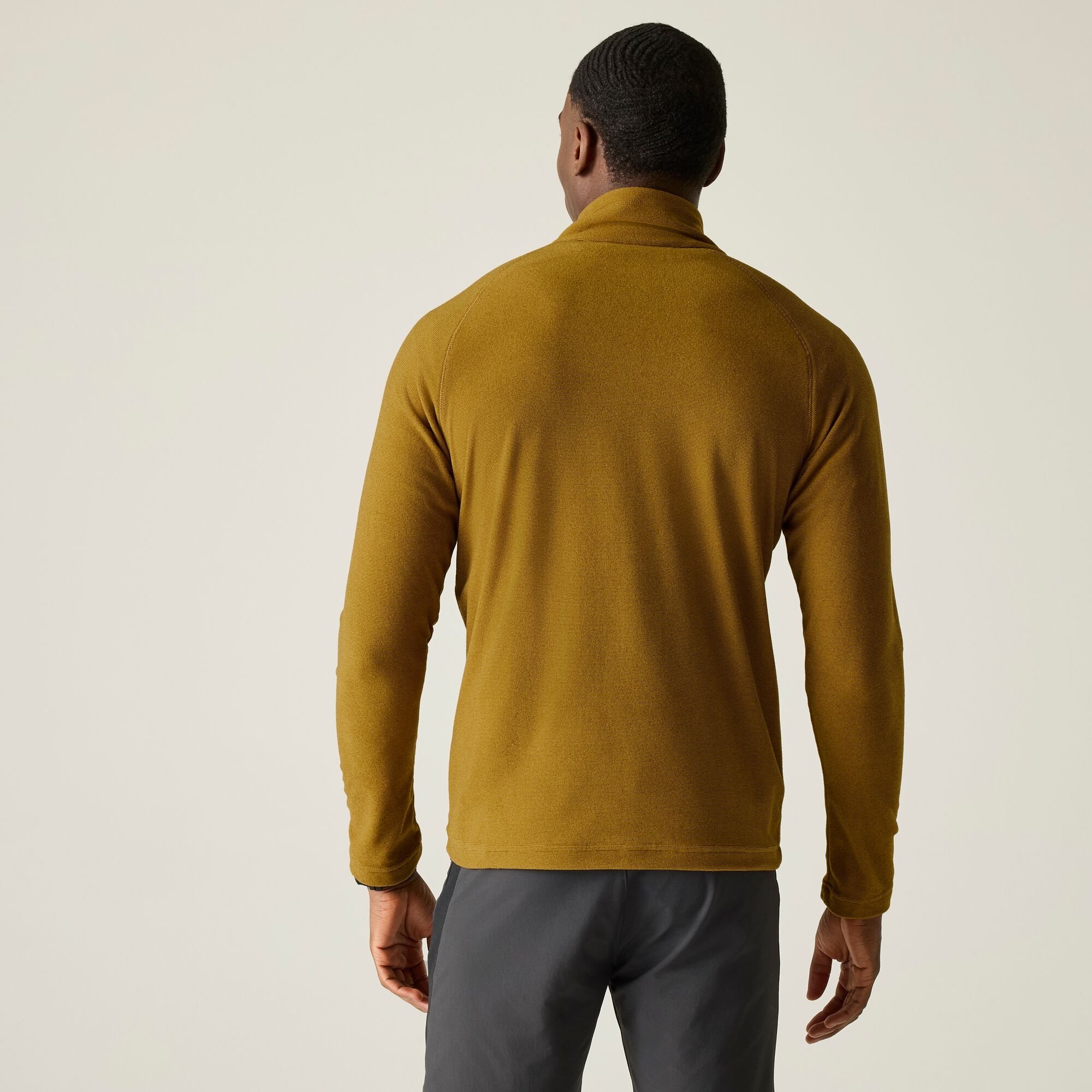 Regatta Regatta Polar męski z suwakiem 1/2 Montes Brązowy