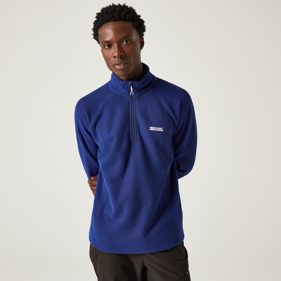 Men's Kenger Half Zip Midweight Fleece New Royal