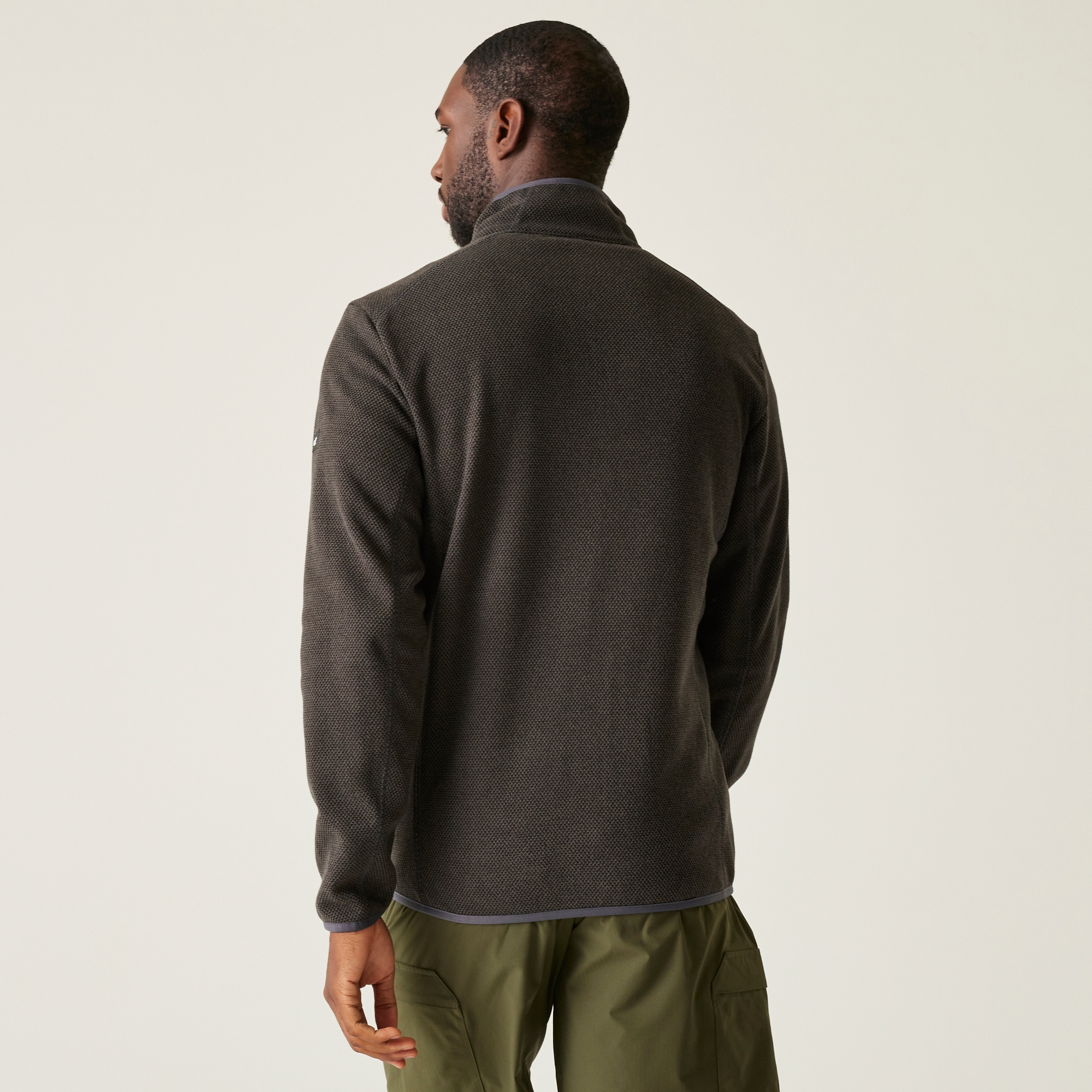 Regatta Męski polar z suwakiem Torrens Czarny