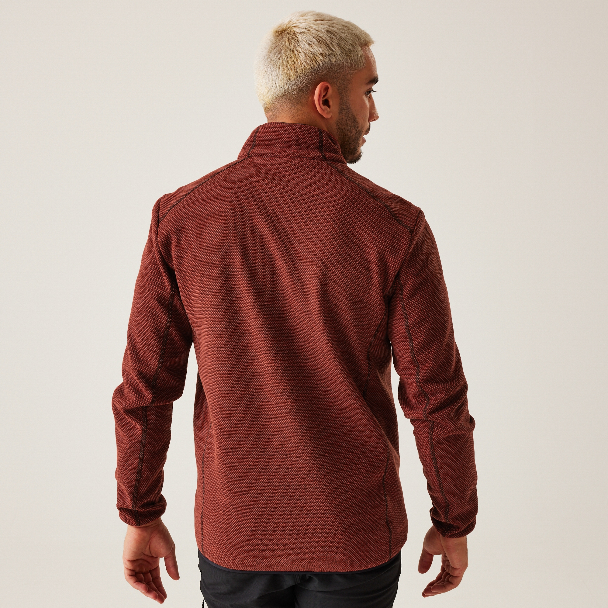 Regatta Męski polar z suwakiem Torrens Czerwony