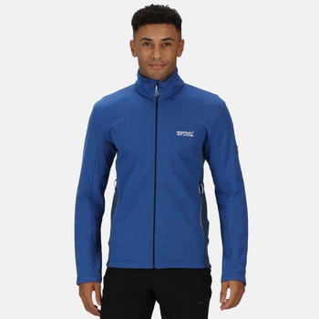 Regatta Men/'s Highton Stretch Lightweight Full Zip Fleece Blue