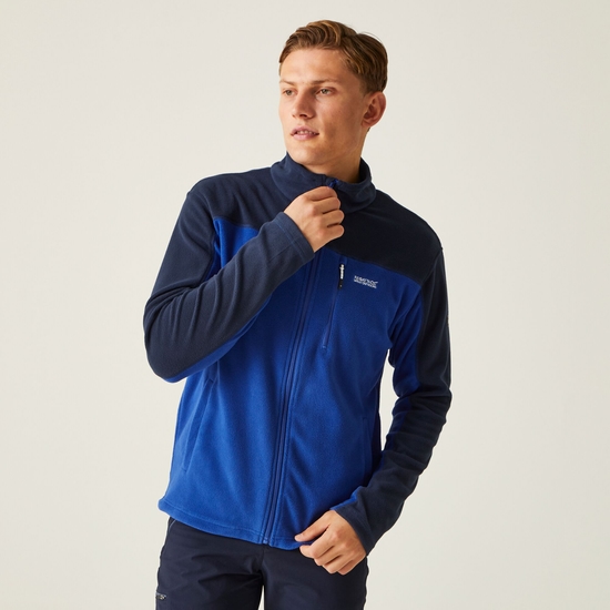 Men's Fellard Lightweight Full Zip Fleece New Royal Navy