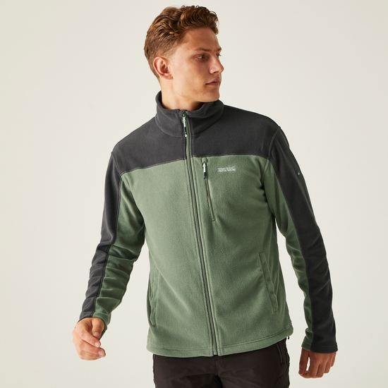 Men's Fellard Lightweight Full Zip Fleece Agave Green Ash