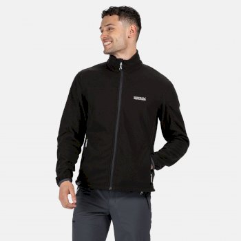 Men's Stanner Full Zip Lightweight Grid Fleece Black