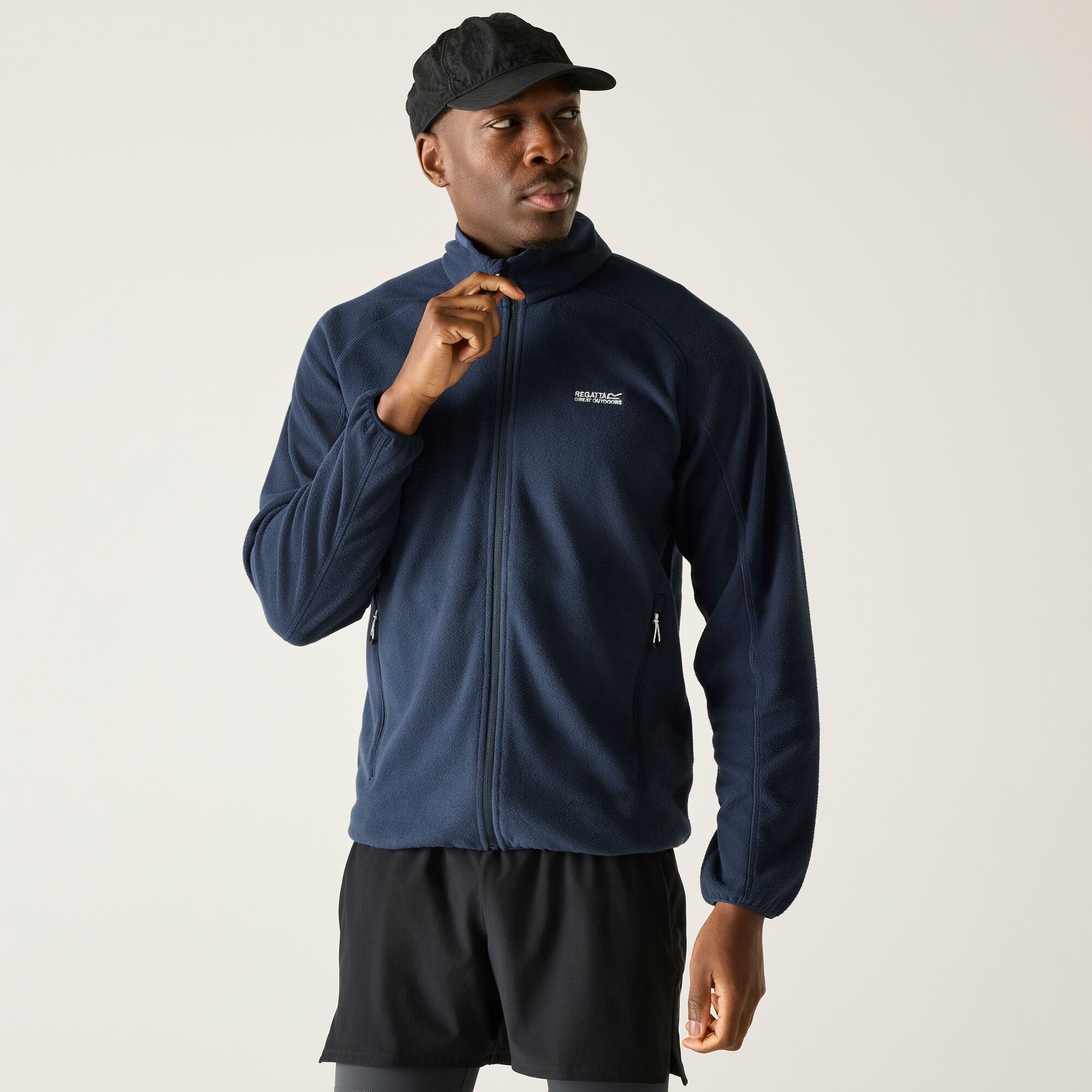 Regatta   Polar męski rozsuwany Hadfield Niebieski