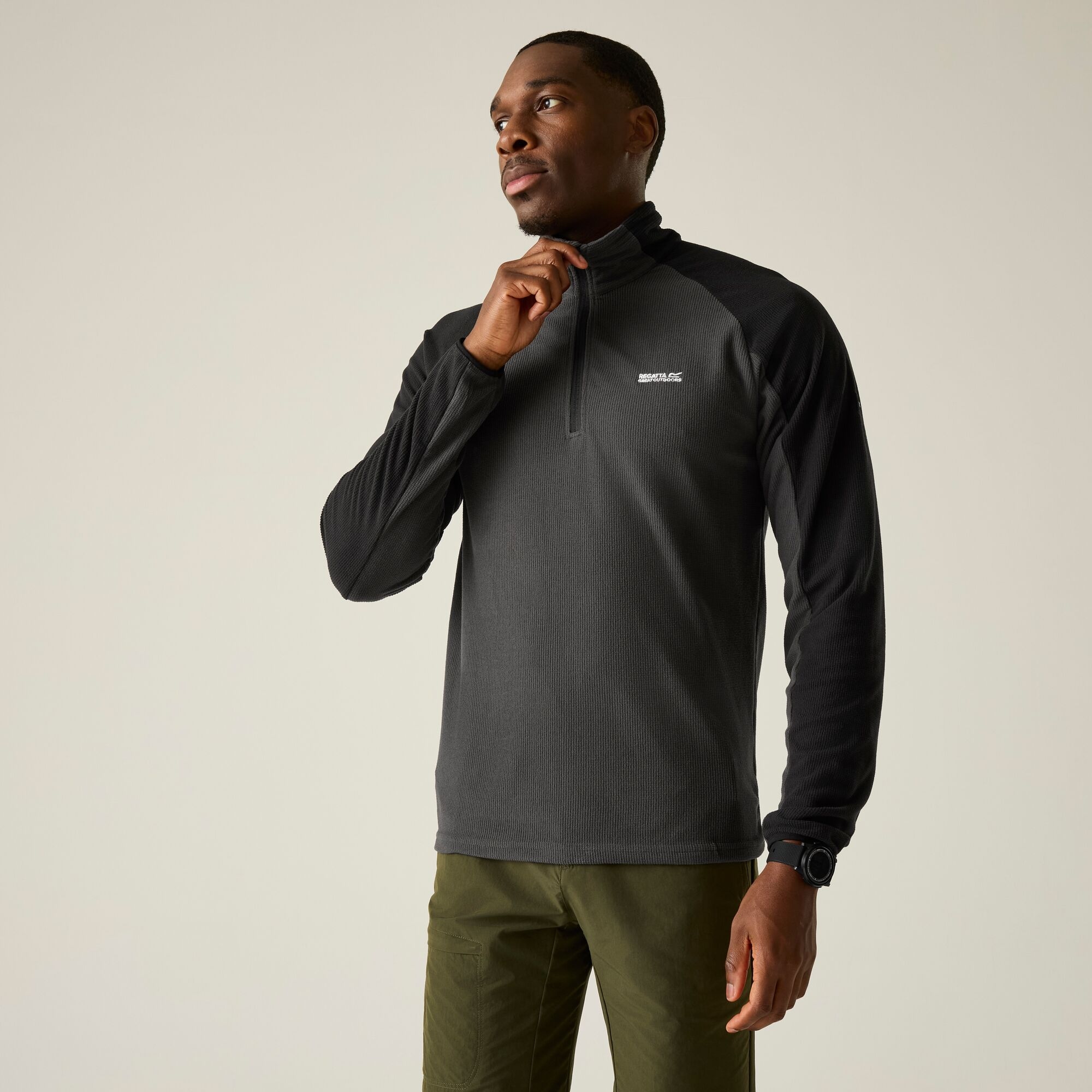 Regatta Elson Ii Fleece Size: Xxl Men's Grey