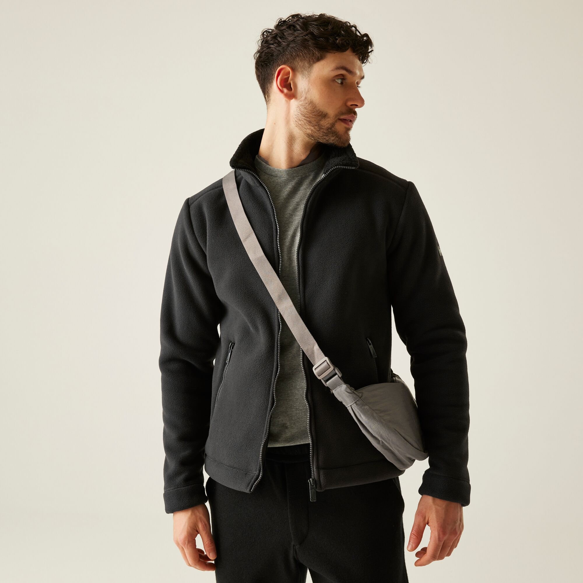 Regatta Polar męski rozsuwany Garrian II Popielaty