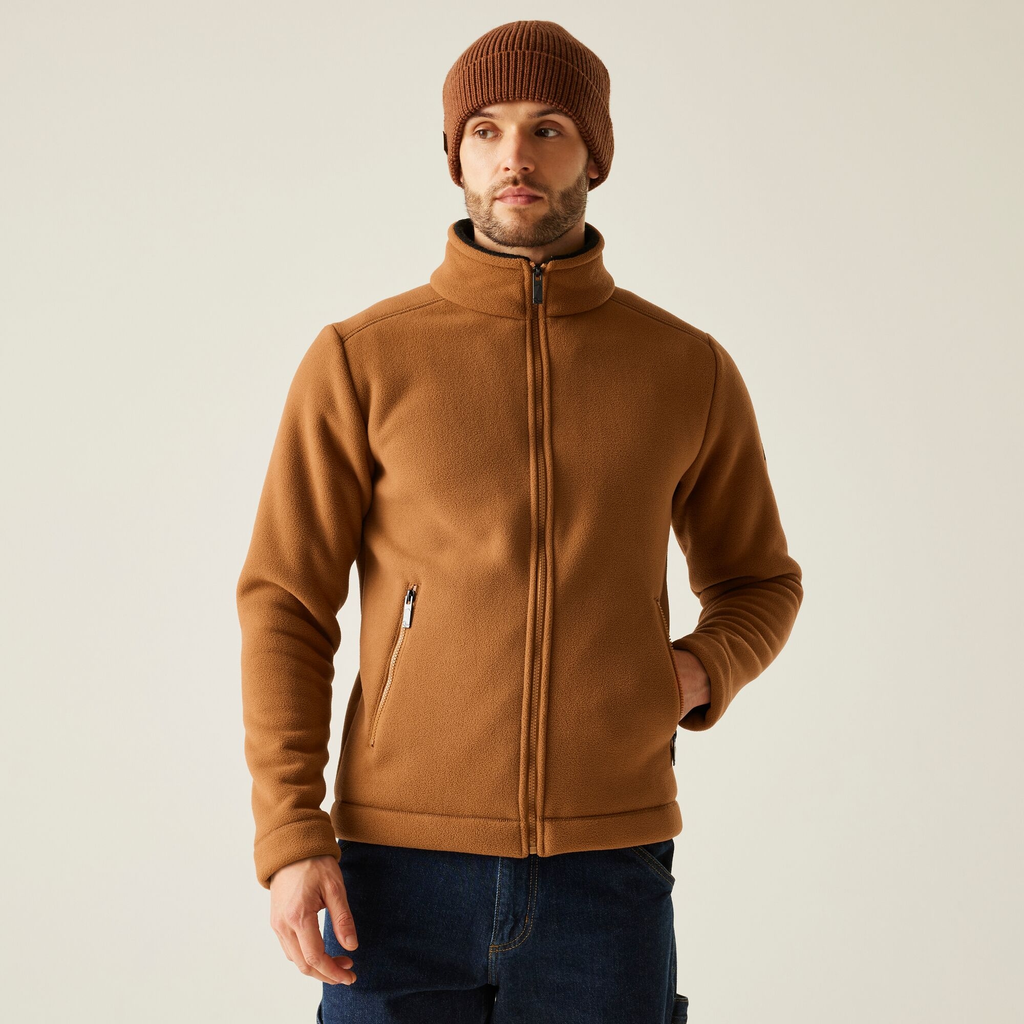 Regatta Men's Garrian Ii Fleece - Brown 5XL