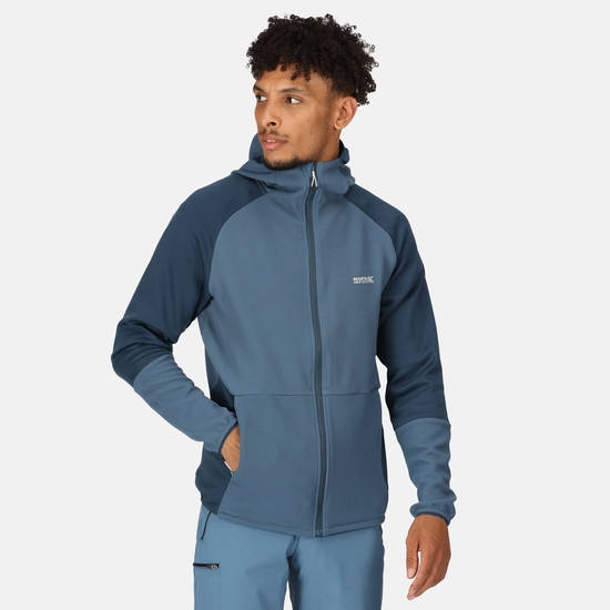 Men's Molaris Full-Zip Fleece Stellar Blue Wing 