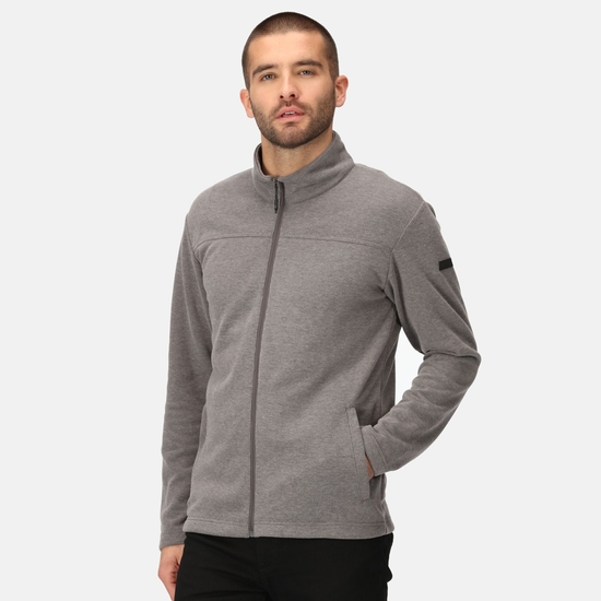 Men's Lakenham Full-Zip Fleece Dark Grey