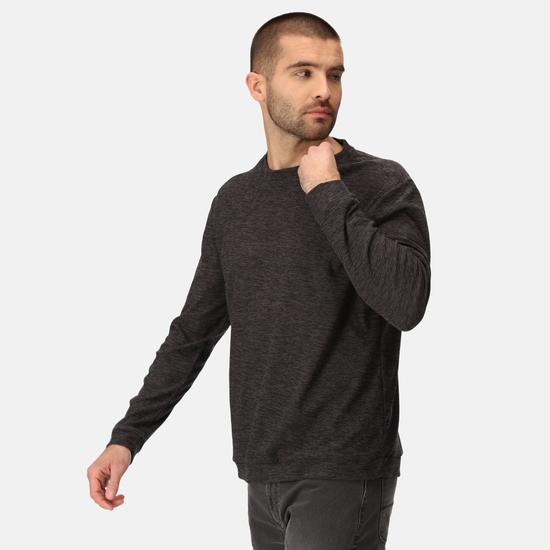 Men's Edley Crewneck Sweatshirt Dark Grey