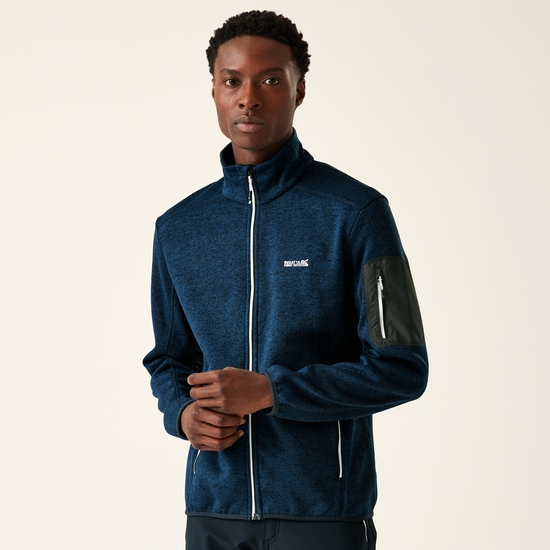 Men's Newhill Full Zip Fleece Navy