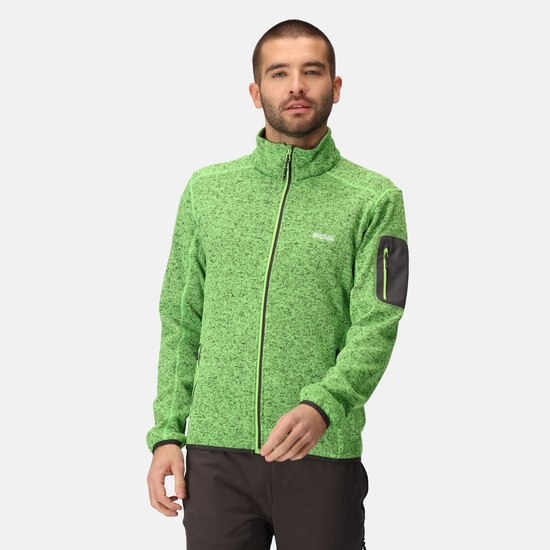 Men's Newhill Full Zip Fleece Jasmine Green