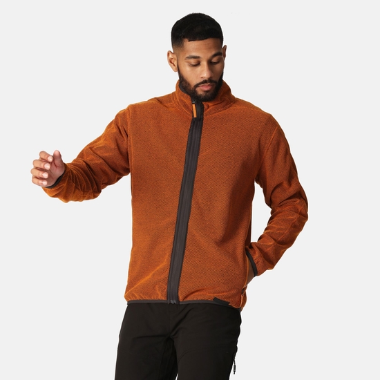 Men's Kinwood Full-Zip Fleece Orange Pepper