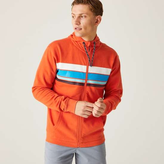 Men's Shorebay II Full Zip Hoody Rusty Orange